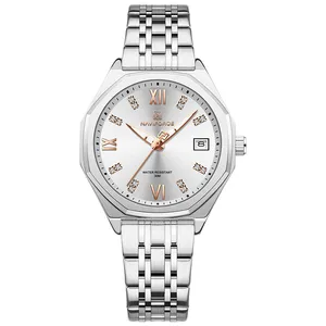 ساعت مچی عقربه‌ای کوارتز زنانه نیوی فورس مدل 5052