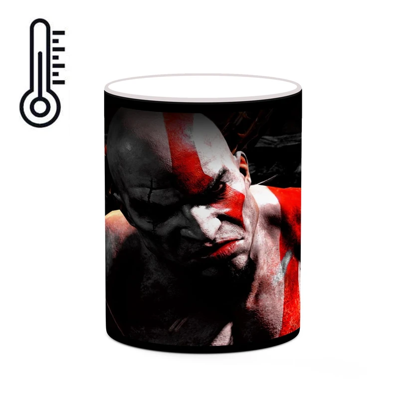 ماگ حرارتی کاکتی طرح گاد آف وار God Of War مدل mgh40652