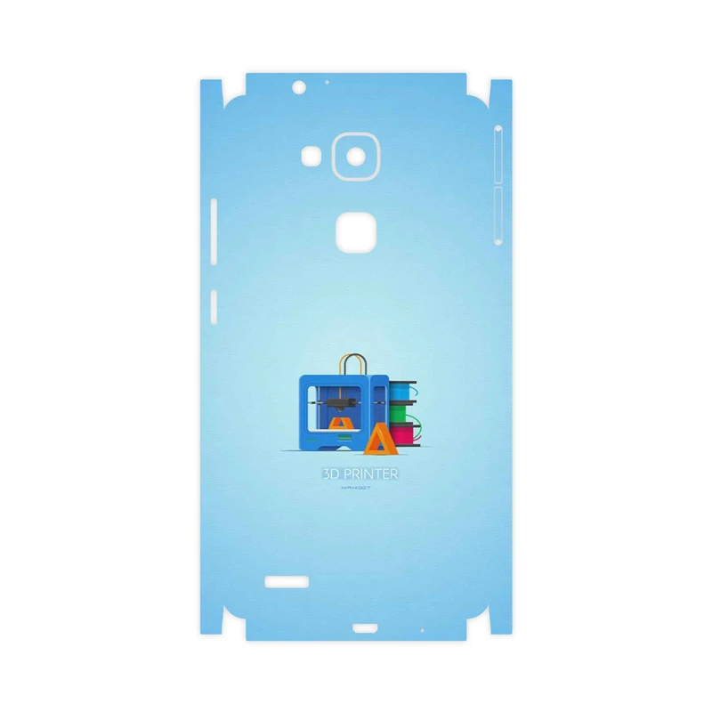 برچسب پوششی ماهوت مدل 3D Printer-FullSkin مناسب برای گوشی موبایل هوآوی Mate 7
