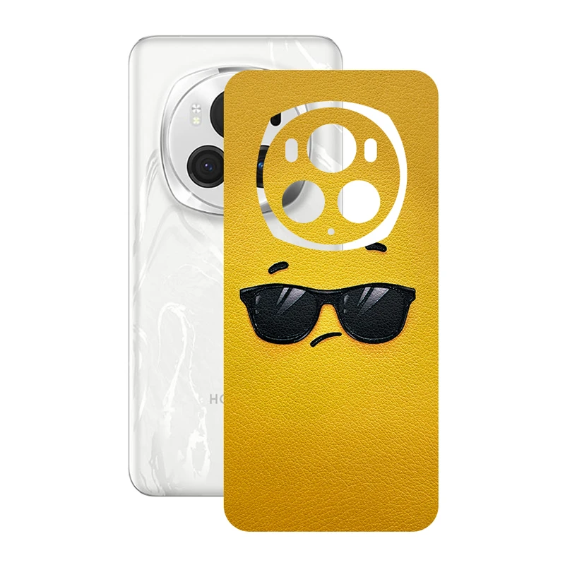 برچسب پوششی ریمکس مدل Leth طرح عینکی مناسب برای گوشی موبایل آنر Magic6 Pro