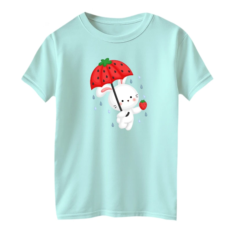 تی شرت آستین کوتاه بچگانه مدل خرگوش یلدایی کد 2