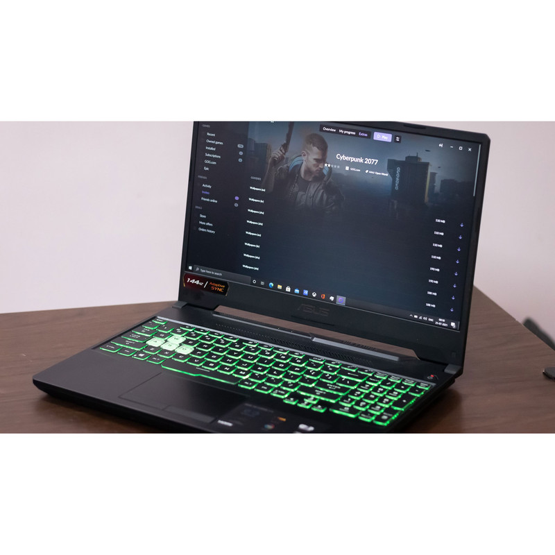 لپ تاپ 15.6 اینچی ایسوس مدل TUF Gaming F15 FX506HE-HN175-i7 11800H 32GB 1SSD RTX3050Ti لپ تاپ 15.6 اینچی ایسوس مدل TUF Gaming F15 FX506HE-HN175-i7 11800H 32GB 1SSD RTX3050Ti