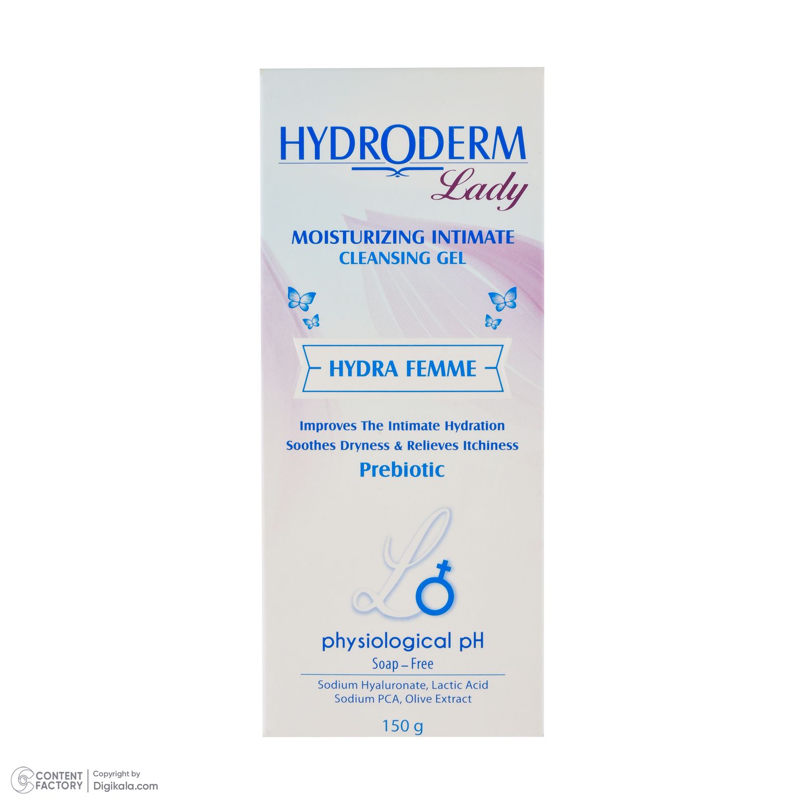 ژل بهداشتی بانوان هیدرودرم مدل Hydra Femme مقدار 150 گرم -  - 3