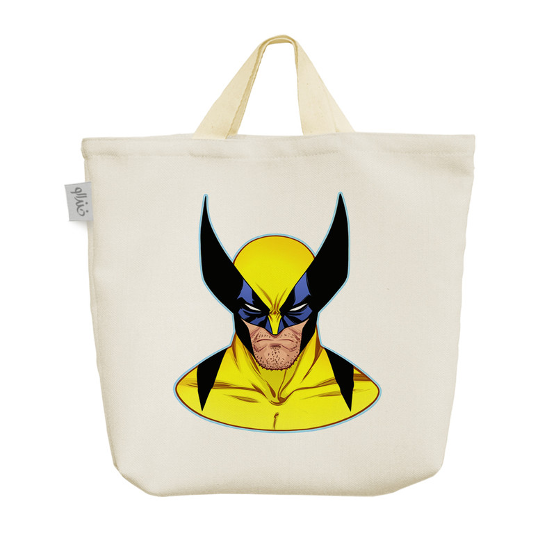 ساک خرید خندالو مدل ولورین کد 5673