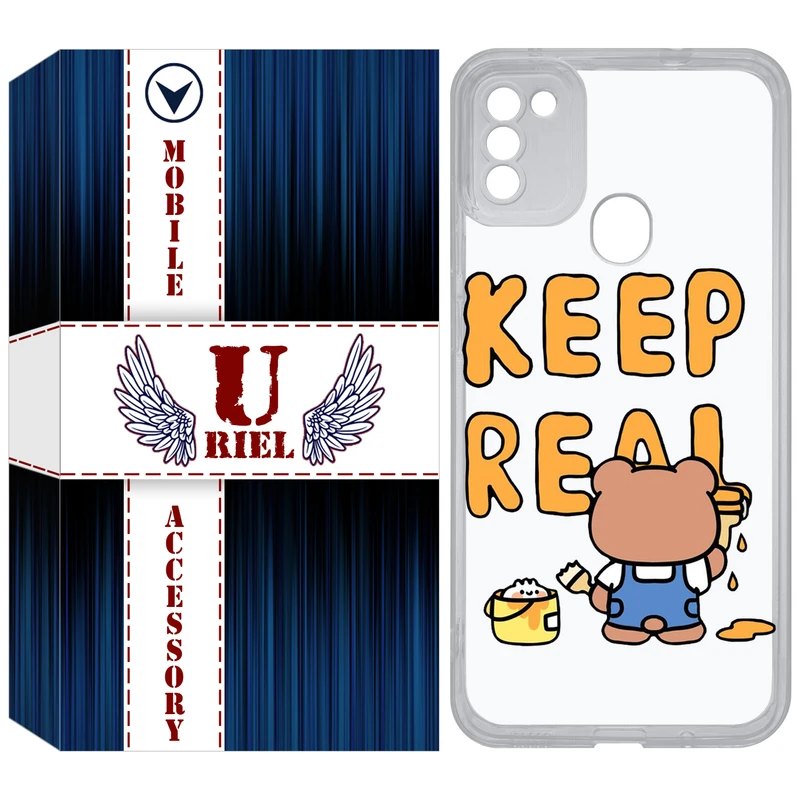 کاور یوریل مدل Clear کد 15 طرح خرس مناسب برای گوشی موبایل سامسونگ Galaxy A11 / M11