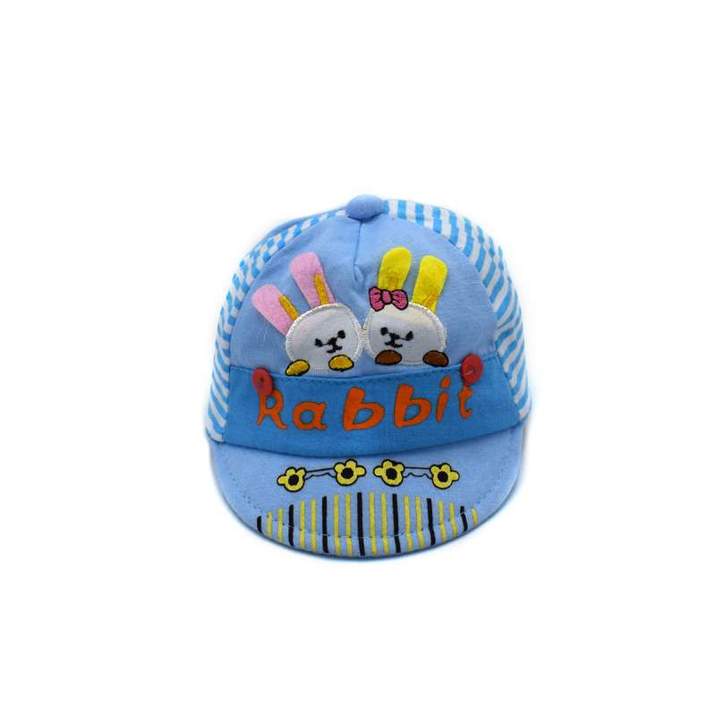 کلاه کپ نوزادی مدل Rubbit کد 02