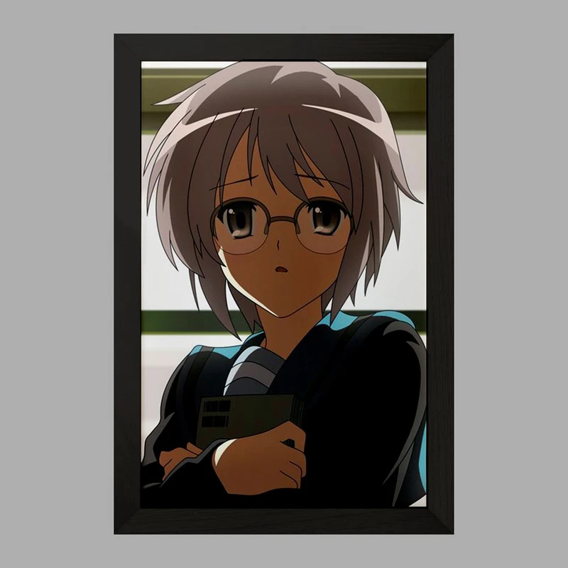 تابلو خندالو مدل یوکی انیمه ناپدید شدن هارومی سوزومیا The Disappearance of Haruhi Suzumiya  کد 23111
