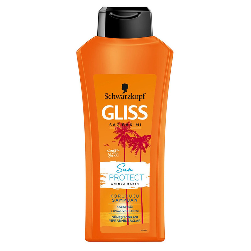 شامپو مو گلیس مدل Sun Protect حجم 525 ملی لیتر