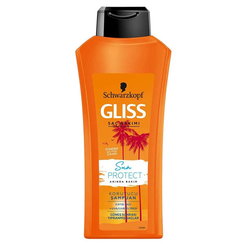 شامپو مو گلیس مدل Sun Protect حجم 525 ملی لیتر