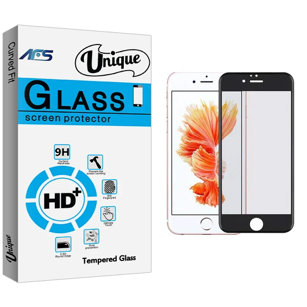 محافظ صفحه نمایش ای اف اس مدل Unique Glass مناسب برای گوشی اپل موبایل iphone 6 / 7 / 8 / SE2