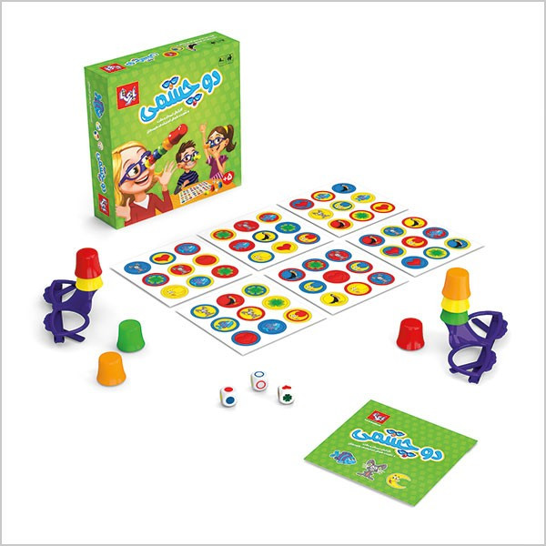 بازی فکری انتشارات بازیتا مدل دو چشمی