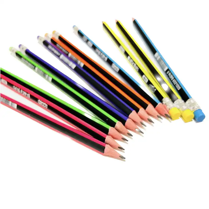 مداد مشکی آیدیا مدل سه گوش بسته 12 عددی