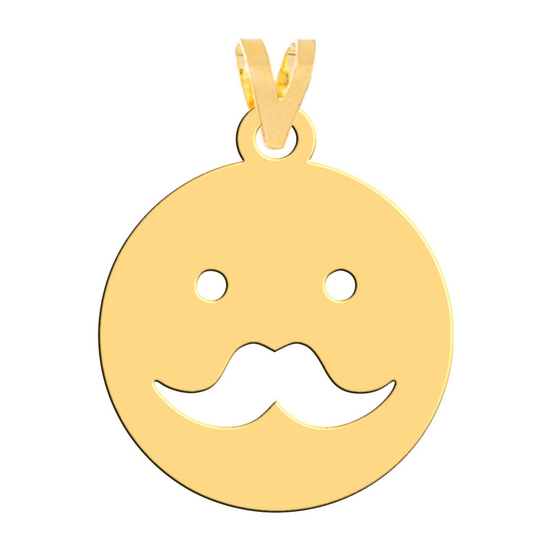 آویز گردنبند طلا 18 عیار زنانه فرشته مدل صورتک WNL-000605