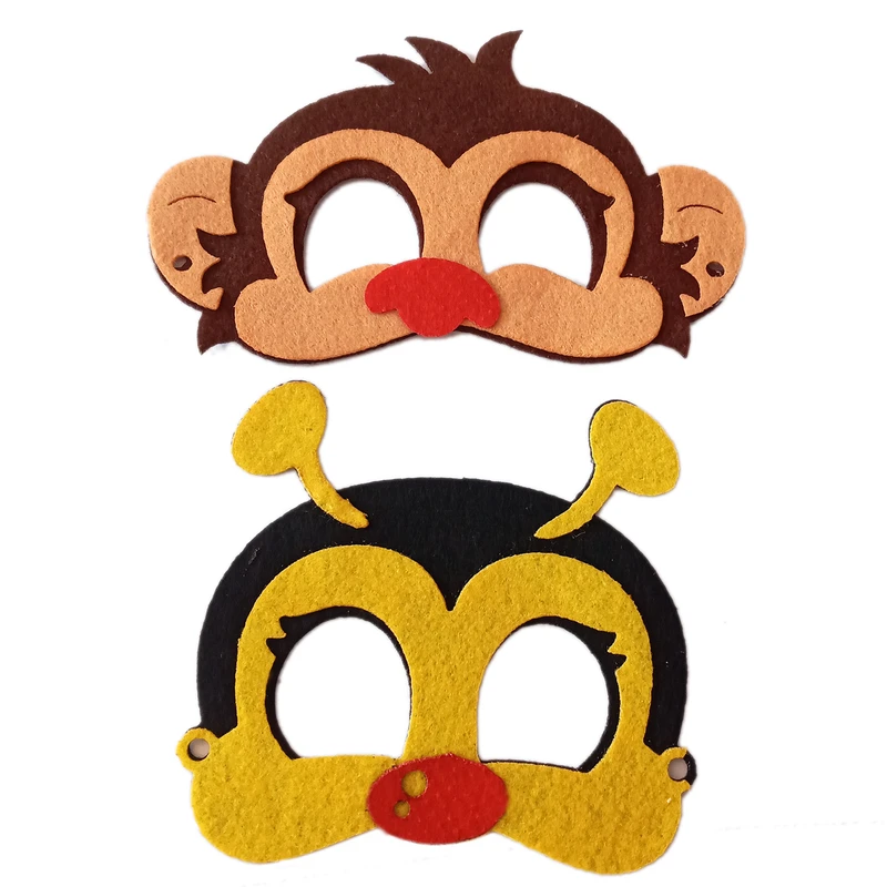 ماسک ایفای نقش مدل صورتک مجموعه 2 عددی