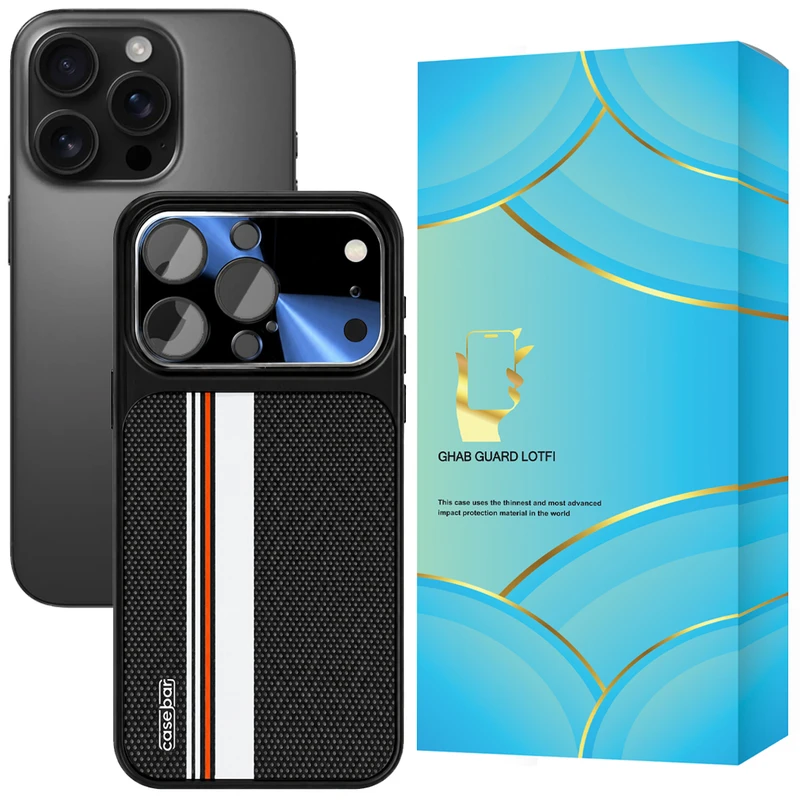 کاور قاب گارد لطفی مدل POLOMET مناسب برای گوشی موبایل اپل iPhone 16 Pro