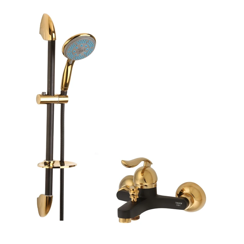 شیر حمام ترنم مدل قهرمان تپس به همراه علم دوش