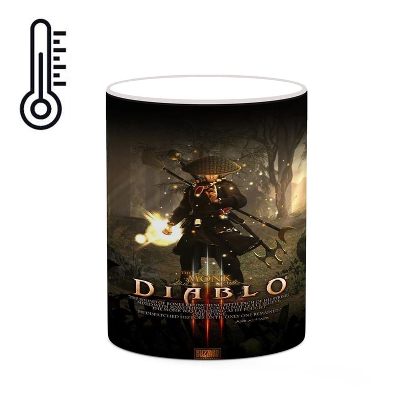 ماگ حرارتی کاکتی مدل بازی دیابلو Diablo II کد mgh28178