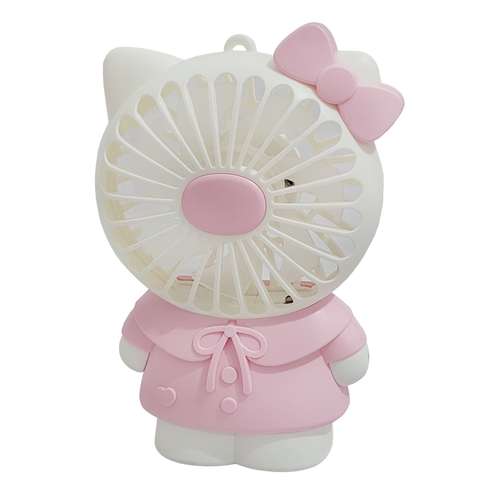 پنکه شارژی طرح کیتی مدل CUTE FAN 