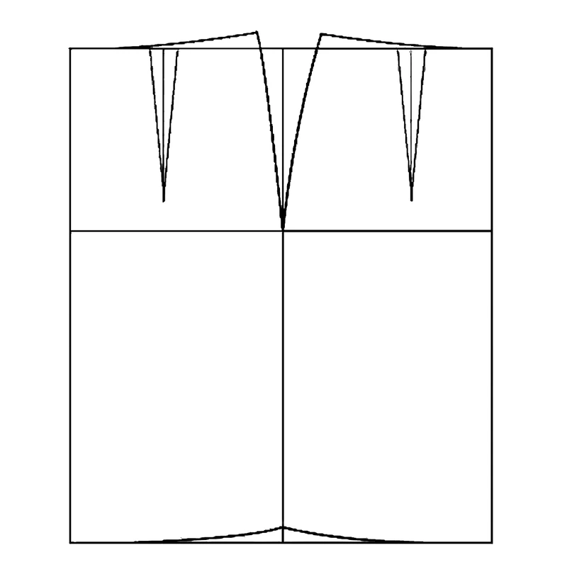 الگو خیاطی دامن متد مولر سایز 46 