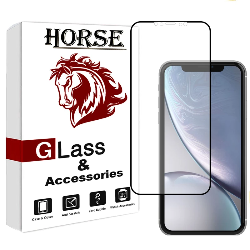 محافظ صفحه نمایش سرامیکی هورس مدل MCERAMHORS مناسب برای گوشی موبایل اپل iPhone XR