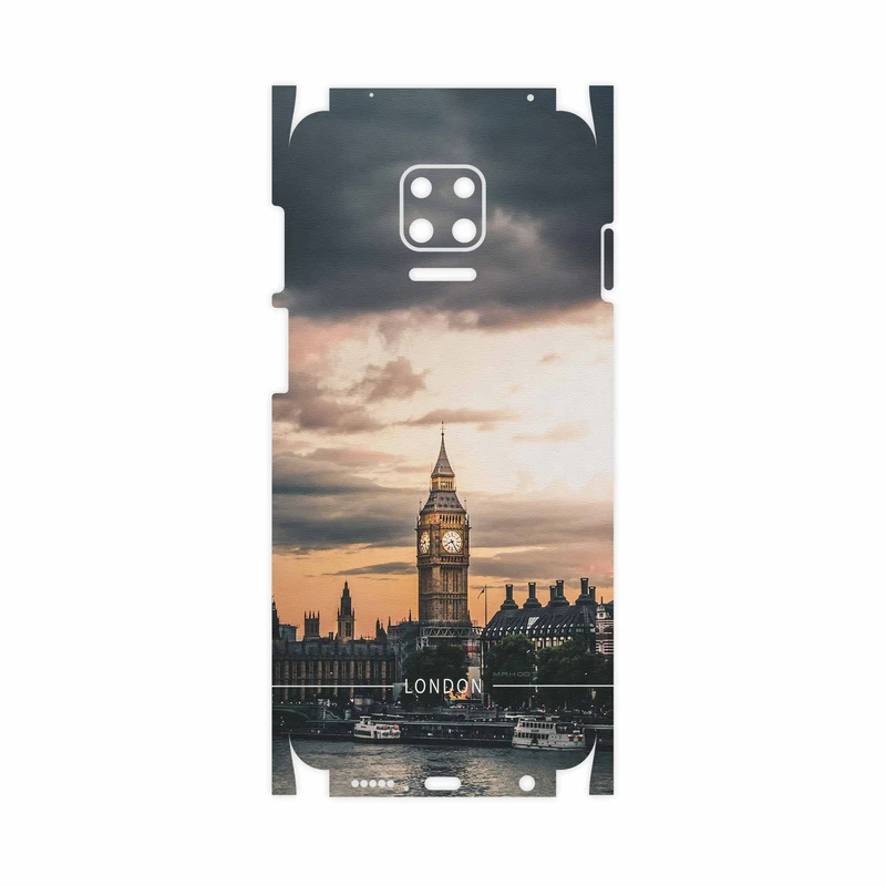 برچسب پوششی ماهوت مدل London City-FullSkin مناسب برای گوشی موبایل شیائومی Redmi Note 9S