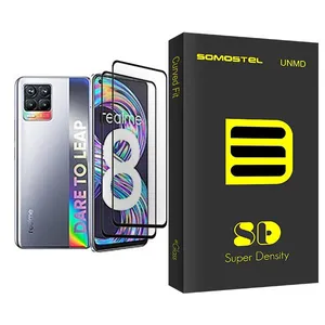 Somastel SD Glass MIX002 Screen Protector For Realme 8 Pack Of 2