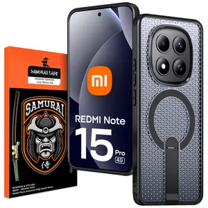 Samurai Cool Stand Cover for Xiaomi Redmi Note 15 Pro 4G