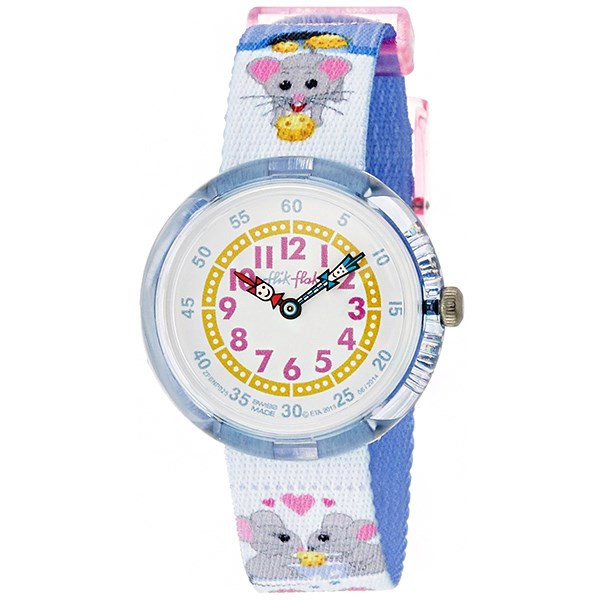 ساعت مچی عقربه ای بچه گانه فلیک فلاک FBNP025