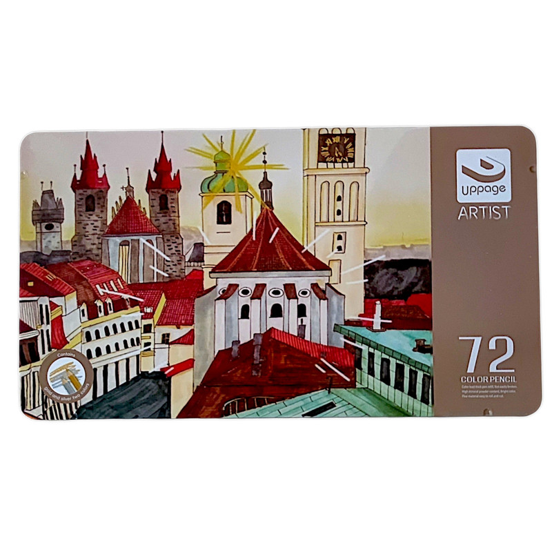 مداد رنگی 72 رنگ آپیج مدل شهر کد 7272