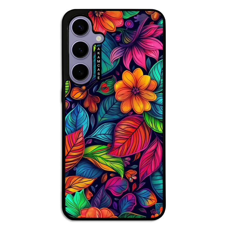 کاور آکام مدل AMC-WSGS24P-FLOWERS-36 مناسب برای گوشی موبایل سامسونگ Galaxy S24 Plus