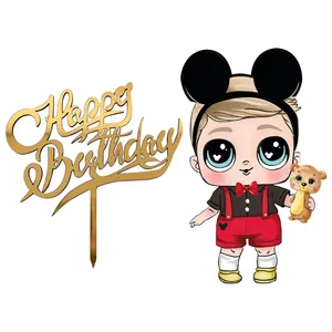 تاپر تزیین کیک مدل میکی موس پسر مجموعه دو عددی