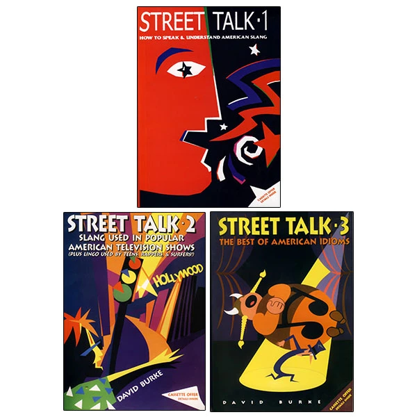 کتاب Street Talk  اثر David Burke انتشارات Optima Books سه جلدی