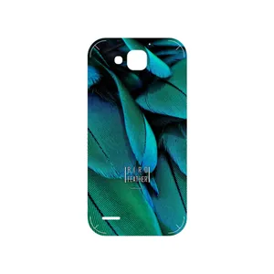 MAHOOT Green Feather Cover Sticker for Honor 3X G750