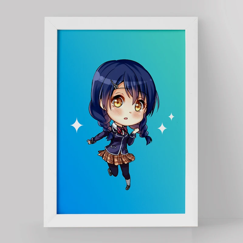 تابلو خندالو مدل مگومی انیمه جنگ غذاها کد 16983