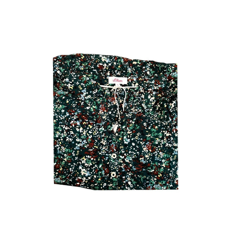 شومیز آستین بلند زنانه اس.اولیور مدل یقه دار