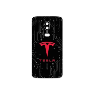 MAHOOT TESLA-Motors Cover Sticker for OnePlus 6