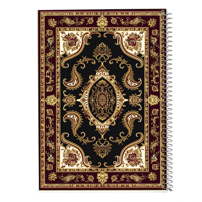 دفتر مشق 50 برگ مدوپد مدل فرش کد DF17449