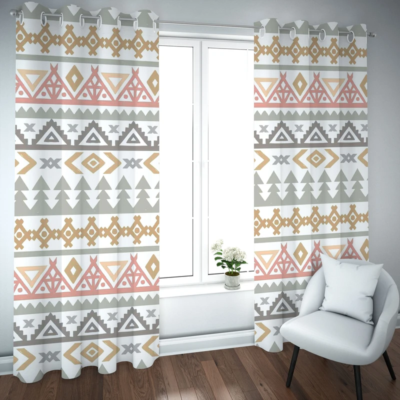 پرده مدل چاپی هازان سایز 300×150 سانتی متر 