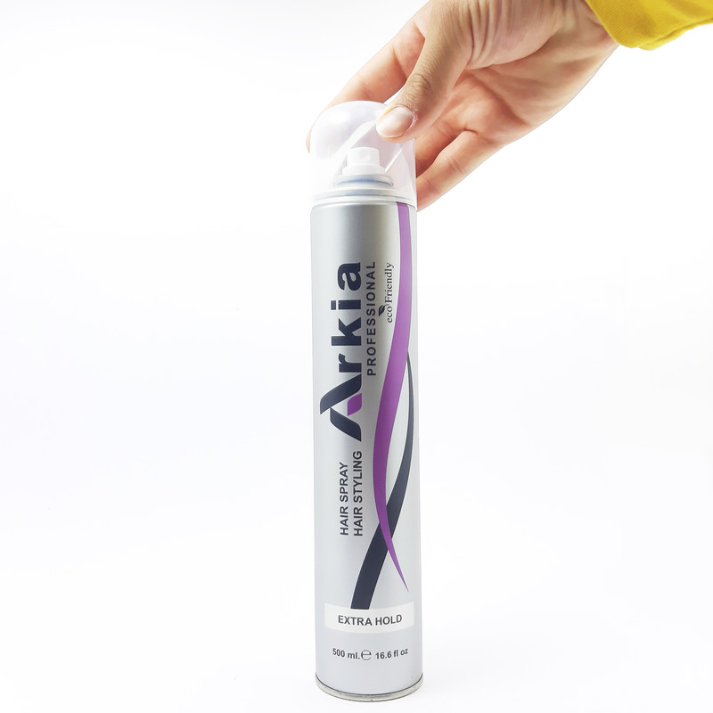 اسپری حالت دهنده مو آرکیا مدل Extra حجم 500 میلی لیتر