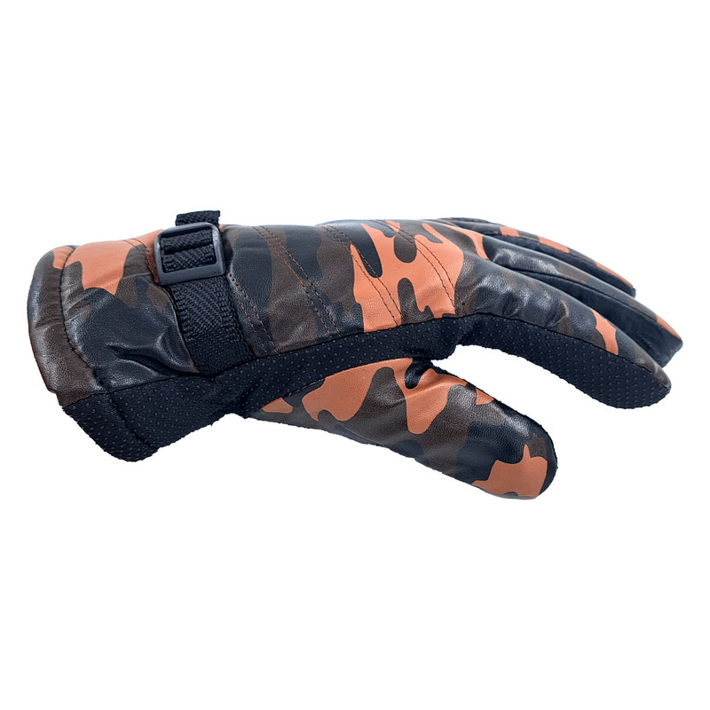 دستکش موتورسواری مدل چریکی طرح S کد 1017