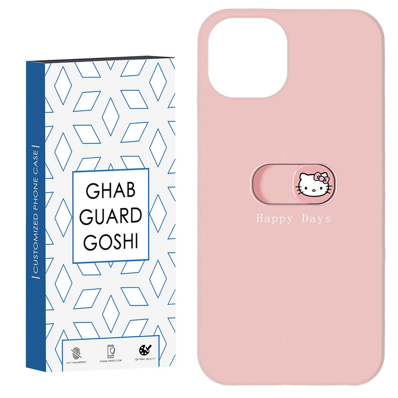 کاور قاب گارد گوشی طرح کیتی کد TPU-482 مناسب برای گوشی موبایل اپل iPhone 13 / 14