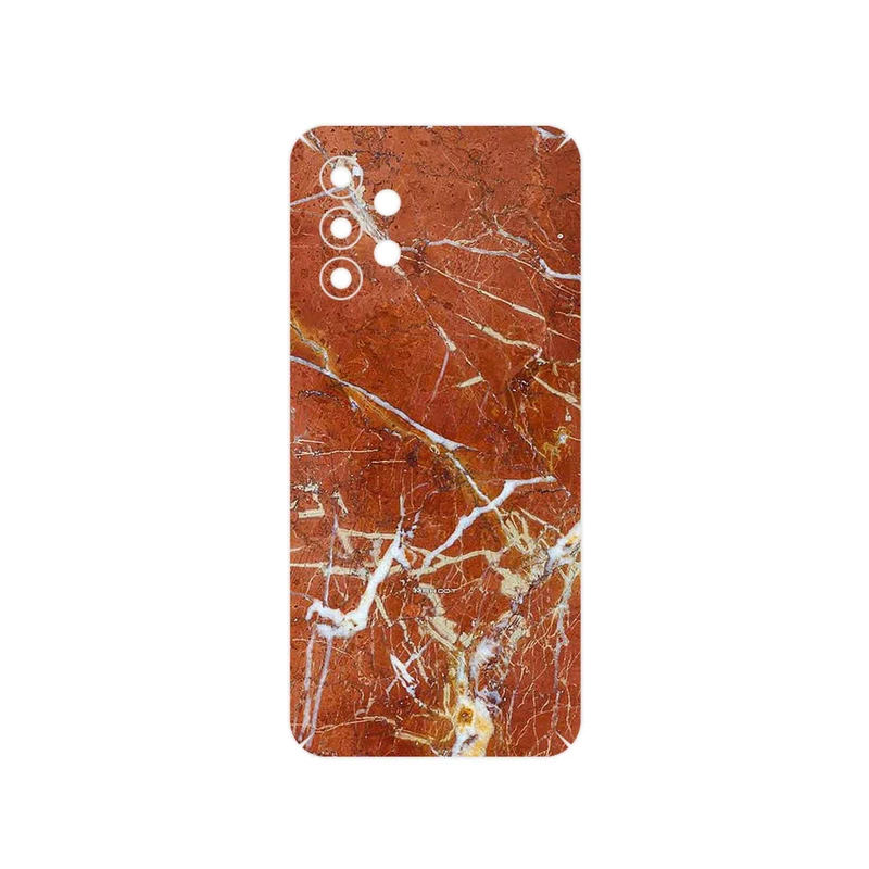 برچسب پوششی ماهوت مدل Red Marble مناسب برای گوشی موبایل سامسونگ Galaxy A13