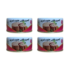 کنسرو ماهی تن در روغن چینود - 180 گرم بسته 4 عددی