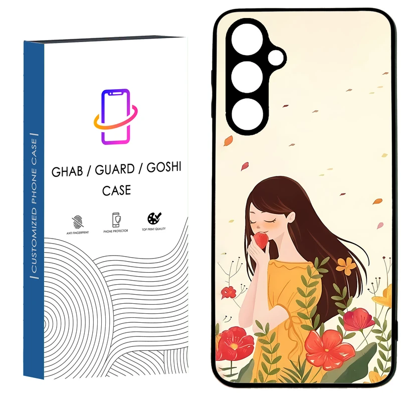 کاور قاب گارد گوشی طرح  دخترانه کد 113 - TPU مناسب برای گوشی موبایل   سامسونگ Galaxy A34