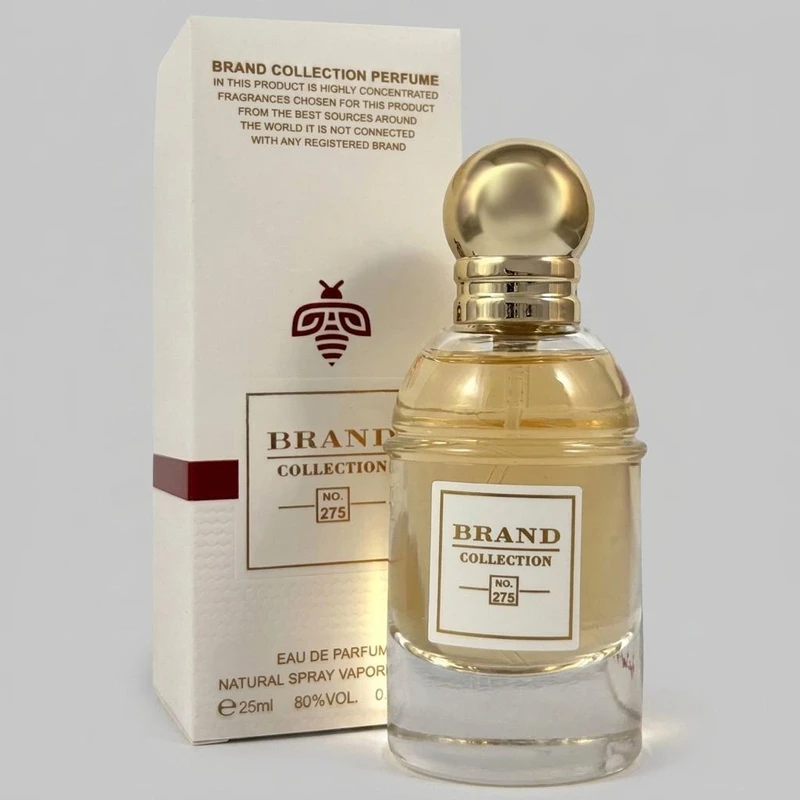 عطر جیبی زنانه برند کالکشن مدل 275 با رایحه شیرین حجم 25 میلی‌لیتر