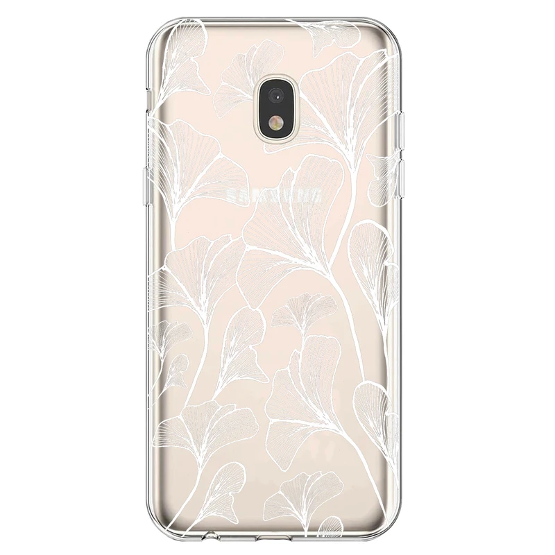 کاور مگافون طرح برگ مدل C51-W مناسب برای گوشی موبایل سامسونگ Galaxy J7 Pro / J730