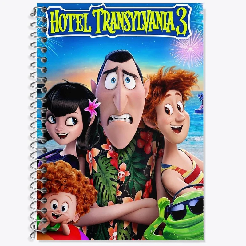 دفتر لغت 50 برگ خندالو مدل هتل ترانسیلوانیا Hotel Transylvania کد 3738