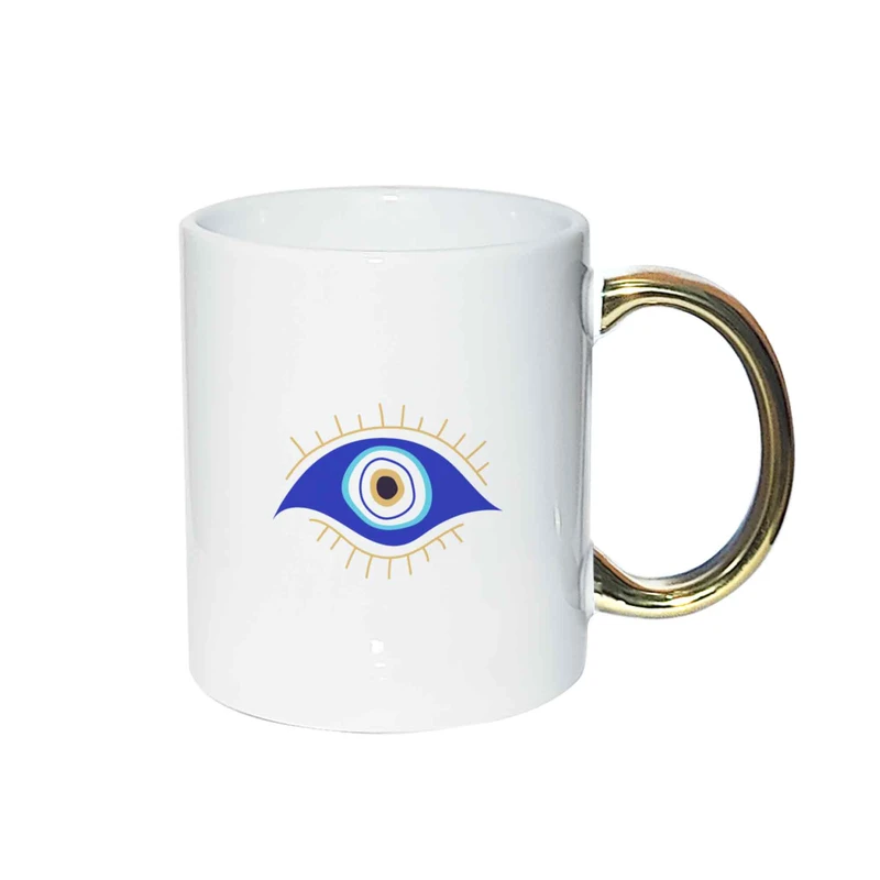 ماگ ژالینو طرح چشم زخم کد 001