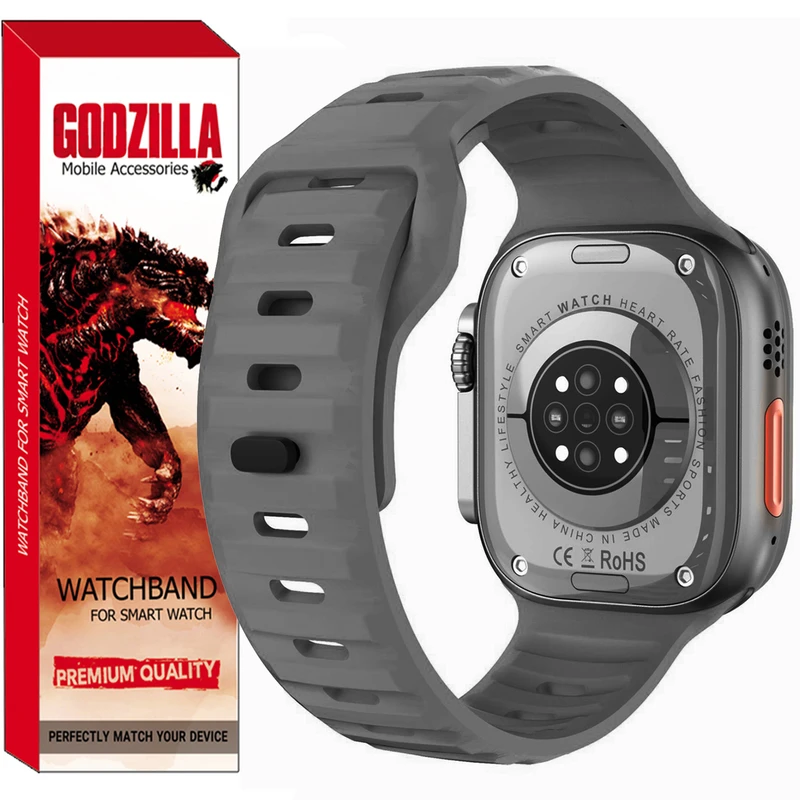 بند گودزیلا مدل Simple مناسب برای ساعت هوشمند اسمارت واچ T900 Ultra