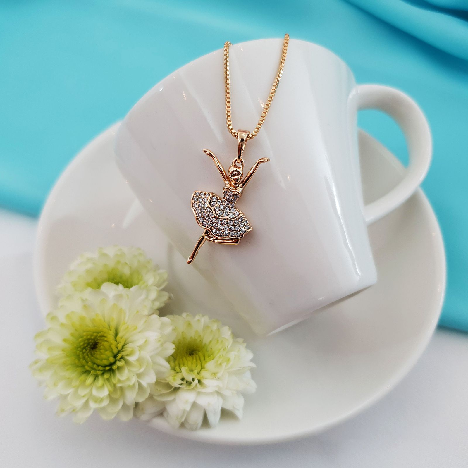 گردنبند زنانه ژوپینگ مدل X6 -  - 2